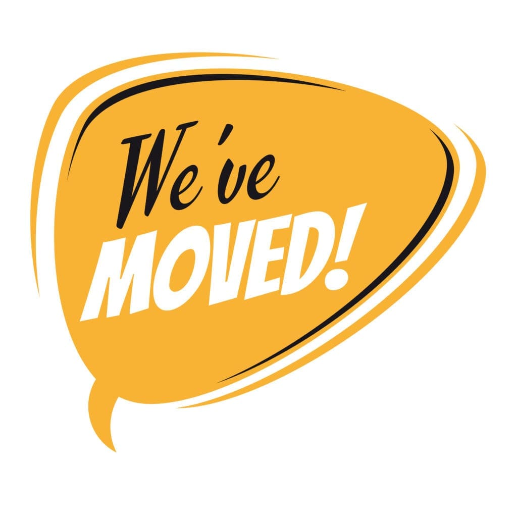 We've Moved!