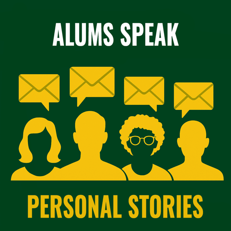 Alums Speak Alums Speak